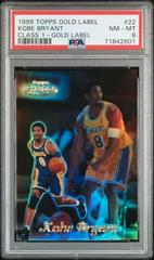 Kobe Bryant [Black Label] #22 Basketball Cards 1999 Topps Gold Label Prices