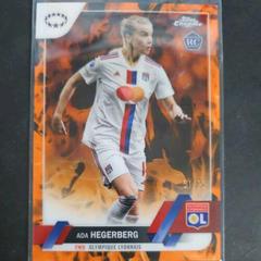 Ada Hegerberg [Inferno] #100 Soccer Cards 2022 Topps Chrome UEFA Women's Champions League Prices