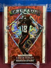 Calvin Ridley [Red Scope] Football Cards 2021 Panini Rookies and Stars Crusade Prices