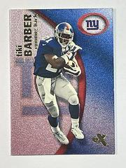 Tiki Barber [Essential Cred. Now] Football Cards 2001 Fleer E X Prices