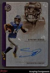 Stefon Diggs [Steel] Football Cards 2018 Panini Elements Signatures Prices