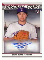 Brock Burke Baseball Cards 2020 Topps Baseball Stars Autographs Prices