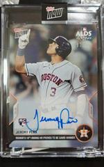 Jeremy Pena [Autograph] #1084A Baseball Cards 2022 Topps Now Prices