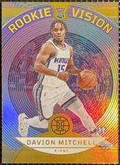 Davion Mitchell [Gold] Basketball Cards 2021 Panini Illusions Rookie Vision Prices
