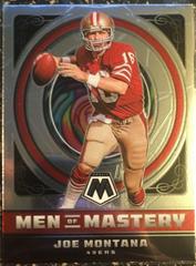 Joe Montana #MM-15 Football Cards 2022 Panini Mosaic Men of Mastery Prices
