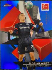 Florian Wirtz [Blue] Soccer Cards 2021 Topps Finest Bundesliga Prices