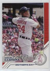 Miguel Cabrera [Red] #S-2 Baseball Cards 2017 Topps Salute Prices