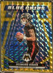 Desmond Ridder [Gold] #BC-2 Football Cards 2022 Panini Mosaic Blue Chips Prices