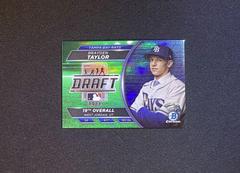 Brayden Taylor [Green] #BDN-5 Baseball Cards 2023 Bowman Draft Night Prices