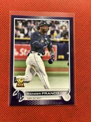 Wander Franco [Purple] #215 Baseball Cards 2022 Topps Prices