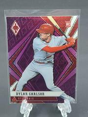 Dylan Carlson [Purple Mojo] Baseball Cards 2021 Panini Chronicles Phoenix Prices