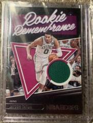 Jayson Tatum [Winter] Basketball Cards 2021 Panini Hoops Rookie Remembrance Prices