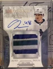 Olli Juolevi [Autograph Patch] Hockey Cards 2020 Upper Deck The Cup Prices