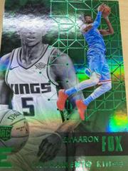 DE'Aaron Fox [Green] #189 Basketball Cards 2017 Panini Essentials Prices