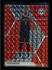 Kevin Durant [Red Mosaic] Basketball Cards 2019 Panini Mosaic Prices