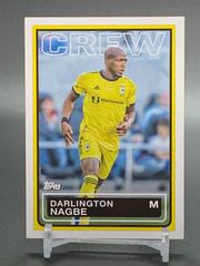Darlington Nagbe #83T-24 Soccer Cards 2023 Topps MLS 1983 Futbol Prices