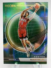Kenyon Martin Jr. [Green] #111 Basketball Cards 2022 Panini Recon Prices