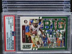 Dalvin Cook [Green] Football Cards 2017 Panini Score Big Man on Campus Prices