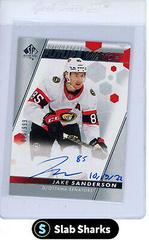Jake Sanderson [Inscribed Autograph] #144 Hockey Cards 2022 SP Authentic Prices