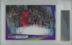 Jozy Altidore [Purple] Soccer Cards 2022 Leaf Vivid Imagery Prices