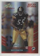 Joey Porter [Red Zone] #154 Football Cards 2007 Panini Score Select Prices