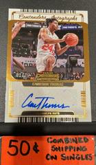 Cameron Thomas [Bronze] #CA-CTH Basketball Cards 2022 Panini Contenders Autographs Prices