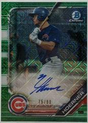 Nico Hoerner [Green] Baseball Cards 2019 Bowman Mega Box Chrome Autographs Prices