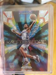 De’Aaron Fox [Fast Break] #29 Basketball Cards 2023 Panini Prizm Kaleidoscopic Prices