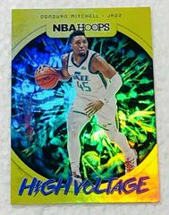 Donovan Mitchell Basketball Cards 2019 Panini Hoops High Voltage Prices