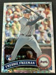 Freddie Freeman [Xfractor] #173 Baseball Cards 2011 Topps Chrome Prices