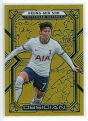 Heung Min Son [Gold Flood] #95 Soccer Cards 2022 Panini Obsidian Prices