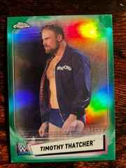 Timothy Thatcher [Green Refractor] Wrestling Cards 2021 Topps Chrome WWE Prices
