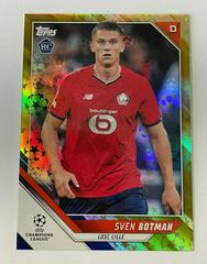 Sven Botman [Gold Starball] Soccer Cards 2021 Topps UEFA Champions League Prices
