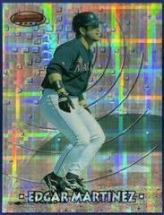 Edgar Martinez [Atomic Refractor] Baseball Cards 1997 Bowman's Best Prices