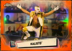 Kalisto [Orange Refractor] #IV-24 Wrestling Cards 2021 Topps Chrome WWE Image Variations Prices