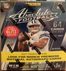 Blaster Box Football Cards 2017 Panini Absolute Prices