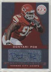 Dontari Poe [Autograph Red] #126 Football Cards 2012 Panini Totally Certified Prices