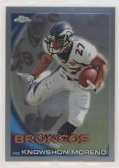 Knowshon Moreno [Refractor] #C83 Football Cards 2010 Topps Chrome Prices