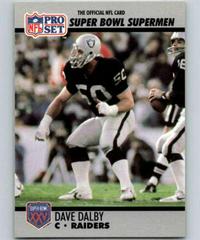 Dave Dalby #70 Football Cards 1990 Pro Set Super Bowl 160 Prices