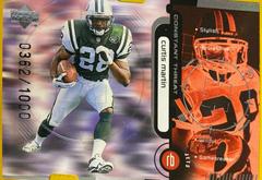 Curtis Martin [Silver DC] #CT25 Football Cards 1998 Upper Deck Constant Threat Prices