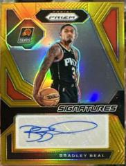 Bradley Beal [Gold Prizm] #10 Basketball Cards 2023 Panini Prizm Signature Prices