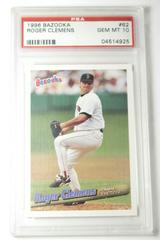 Roger Clemens #62 Baseball Cards 1996 Bazooka Prices