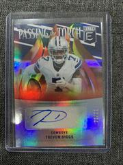 Trevon Diggs Football Cards 2022 Panini Donruss Elite Passing the Torch Signatures Prices