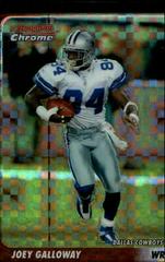 Joey Galloway [Xfractor] Football Cards 2003 Bowman Chrome Prices