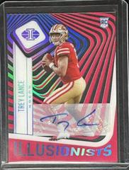 Trey Lance [Autograph Pink] #ILL-12 Football Cards 2021 Panini Illusions Illusionists Prices