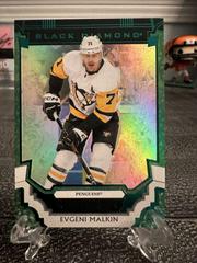 Evgeni Malkin [Green] #BDB-EM Hockey Cards 2023 Upper Deck Black Diamond Prices