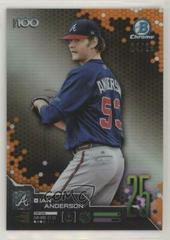 Ian Anderson [Orange Refractor] Baseball Cards 2019 Bowman Chrome Scouts' Top 100 Prices