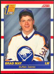 Brad May #427 Hockey Cards 1990 Score Canadian Prices