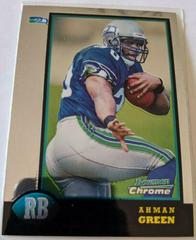 Ahman Green #29 Football Cards 1998 Bowman Chrome Prices