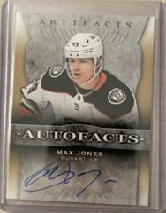 Max Jones Hockey Cards 2021 Upper Deck Artifacts Auto Facts Prices